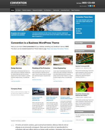 convention-wordpress-theme
